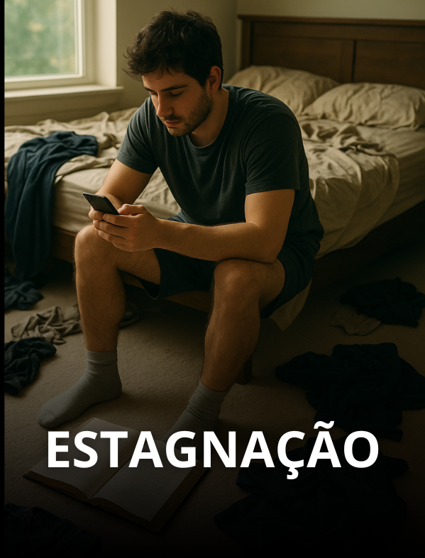 Quando o ambiente reflete a sua vida. Tudo está no lugar errado, parado, acumulado.