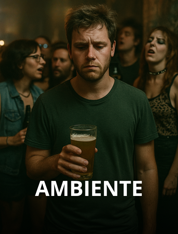 Você já não é mais essa pessoa. Mas continua frequentando os mesmos lugares. E no fundo sabe: ou você muda de ambiente, ou o ambiente te muda de novo.