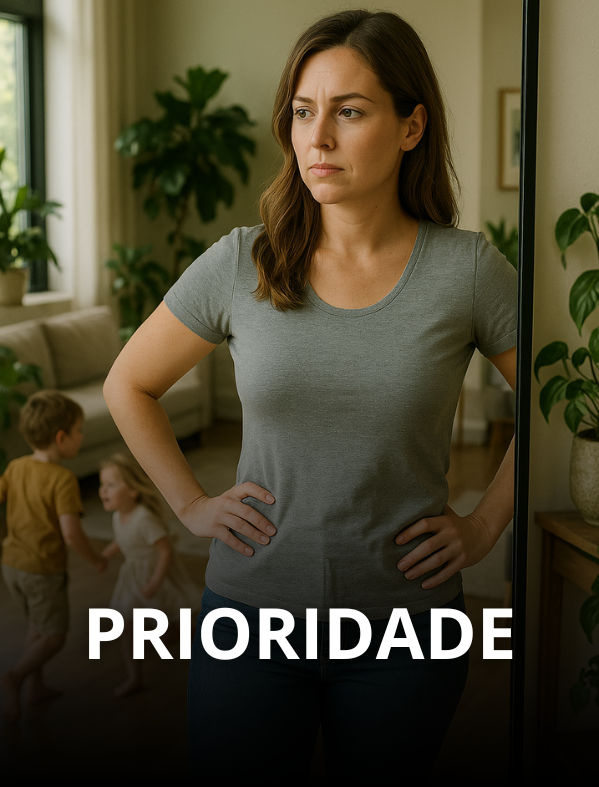 Você cuida de tudo, mas qual foi a última vez que cuidou de você? A rotina te engoliu, e no espelho só sobrou alguém que vive para os outros.